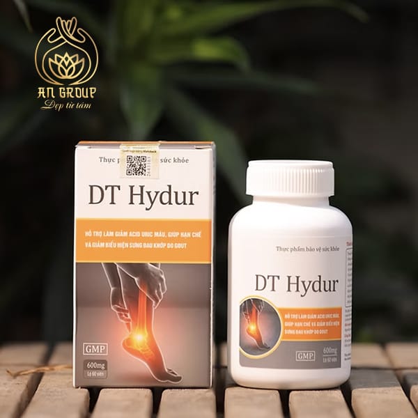 DT Hydur - Giảm sưng đau khớp do gout - Ảnh 2