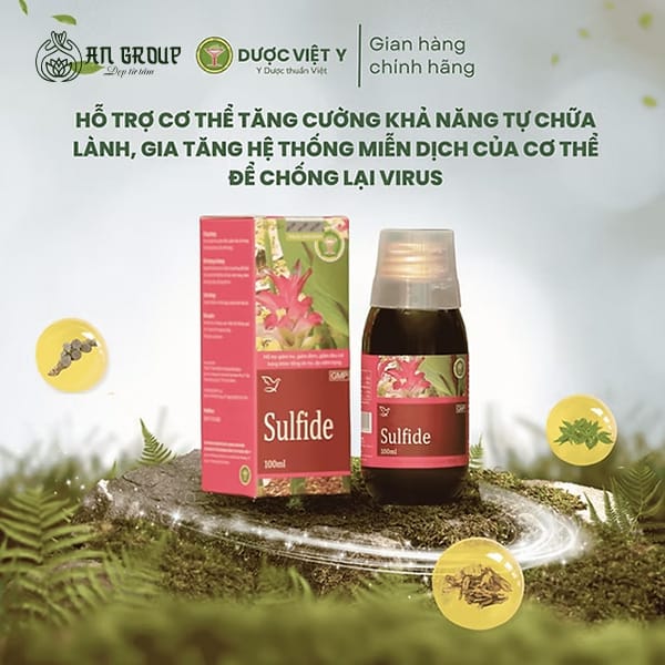 Sulfide - Kháng khuẩn, kháng siêu vi